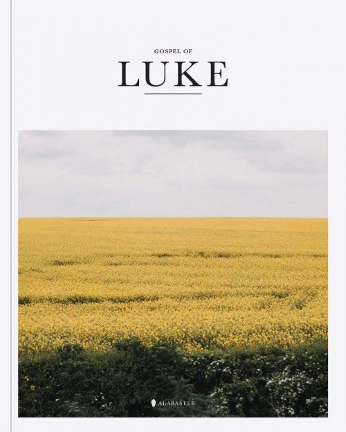 NLT Alabaster Gospel of Luke, White, Paperback