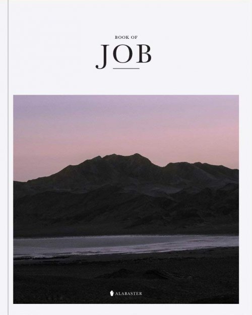 NLT Alabaster Book of Job, White, Paperback