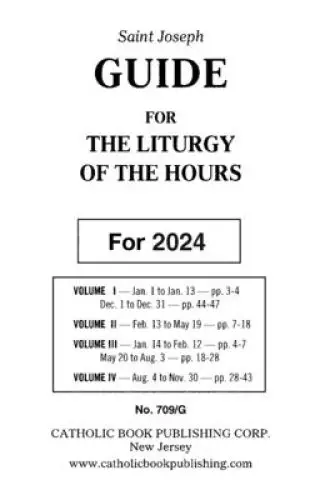 Liturgy of the Hours Guide 2024 Large Type