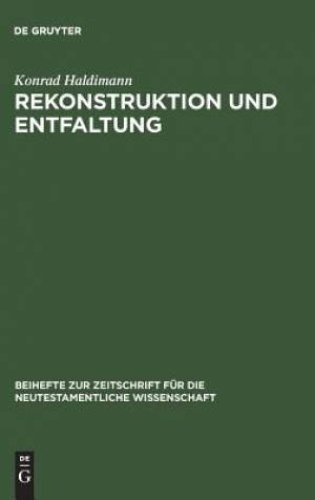 Rekonstruktion Und Entfaltung