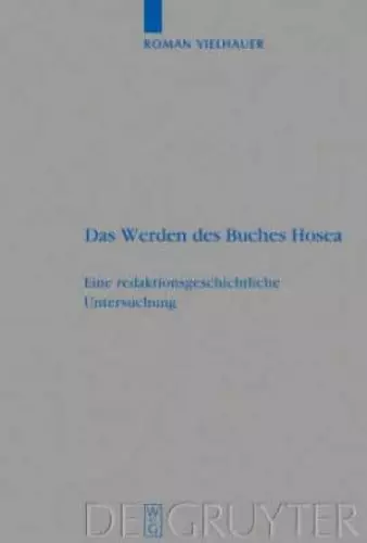 Werden des Buches Hosea