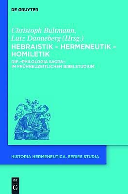 Hebraistik - Hermeneutik - Homiletik