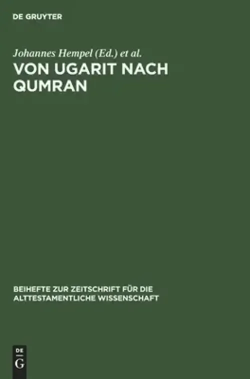 Von Ugarit Nach Qumran