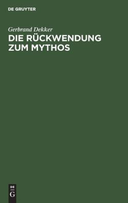 Ruckwendung Zum Mythos