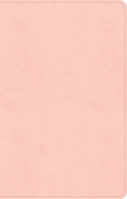 CSB Thinline Bible, Blush Pink SuedeSoft LeatherTouch