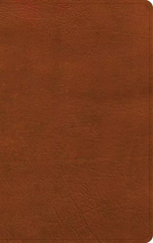 NASB Single-Column Personal Size Bible, Burnt Sienna LeatherTouch