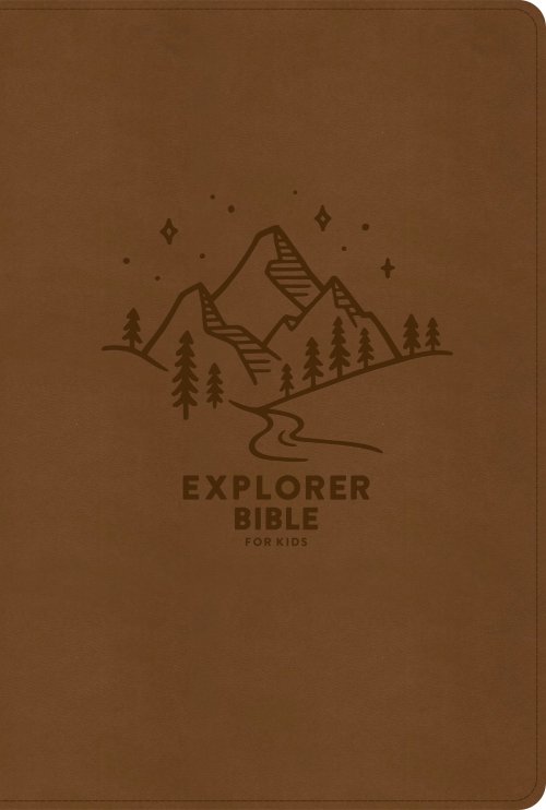 KJV Explorer Bible for Kids, Brown LeatherTouch, Indexed