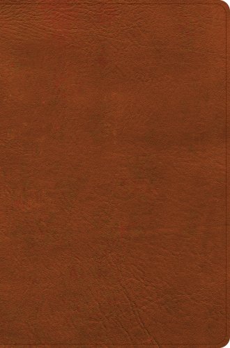 CSB Giant Print Reference Bible, Digital Study Edition, Burnt Sienna LeatherTouch