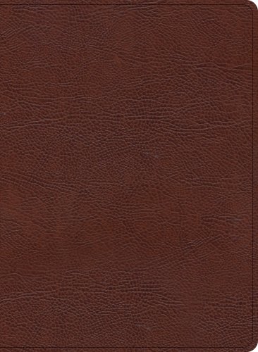 KJV Study Bible, Large Print Edition, Brown Bonded Leather