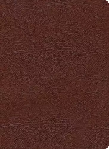 KJV Study Bible, Large Print Edition, Brown Bonded Leather