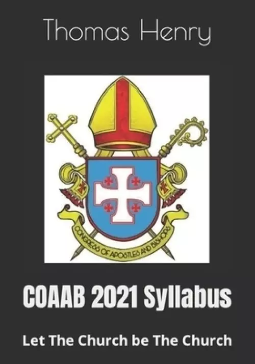 COAAB 2021 Syllabus: Let The Church be The Church