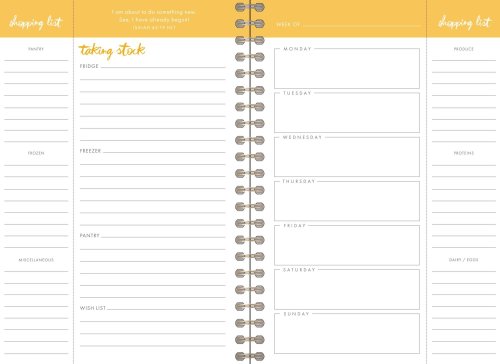 Meal Planner-12 Month (Undated)