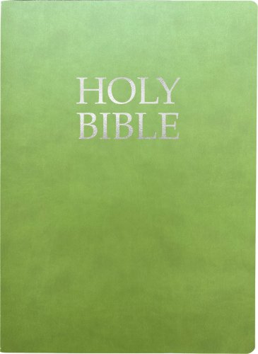 KJVER Holy Bible, Large Print, Olive Ultrasoft