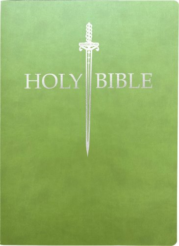 KJV Sword Bible, Large Print, Olive Ultrasoft: (Red Letter, Green, 1611 Version)