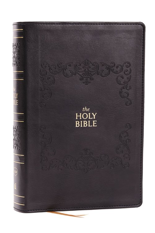 KJV Holy Bible: Personal Size Giant Print, Black Leathersoft, Red Letter, Comfort Print: King James Version