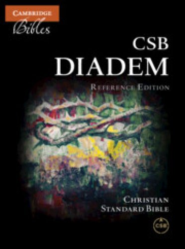 CSB Diadem Reference Edition, Red Calf Split Leather, Red-Letter Text, CS544:XR