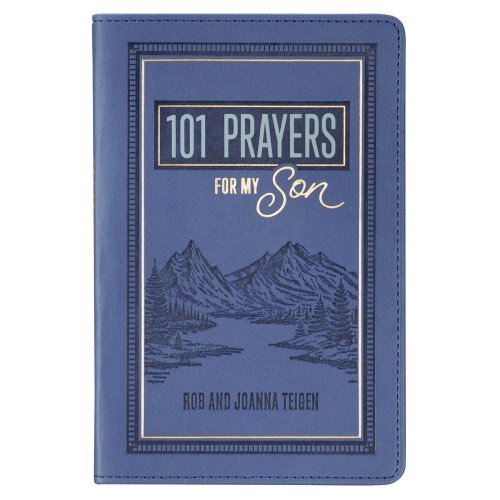 Gift Book 101 Prayers for My Son Faux Leather