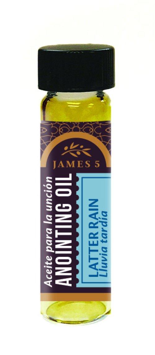 Anointing Oil - Latter Rain - Glass Vial (Net Wt. 1/4 oz.)