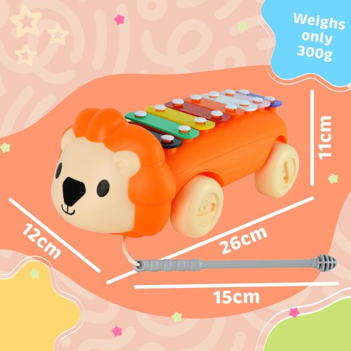 Little Star Lion Pull Along Xylophone