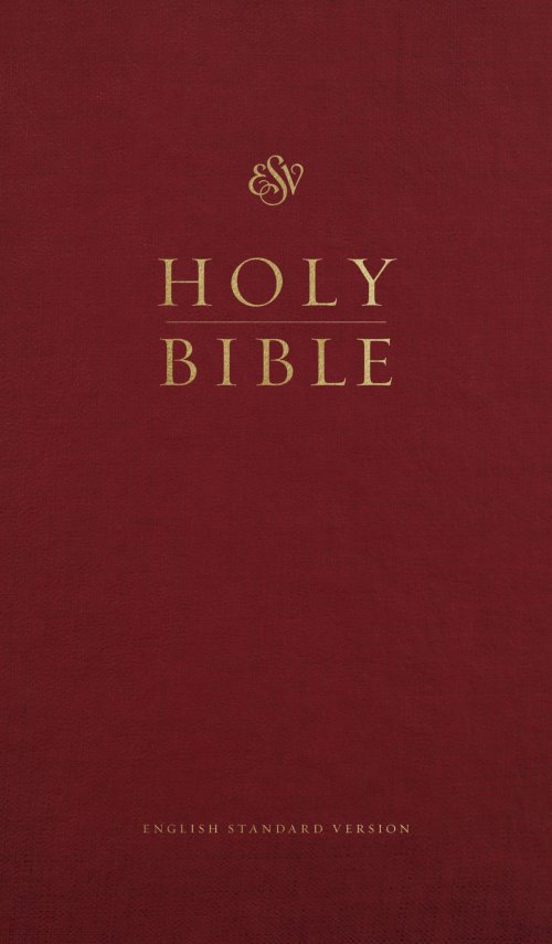 ESV Church Bible, Large Print (Hardcover, Burgundy)