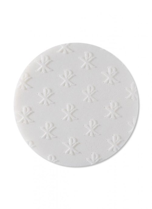 Pack of 50 - 2 1/2" Priests Communion Wafers | Altar Bread - All Over Cross - White Kyro