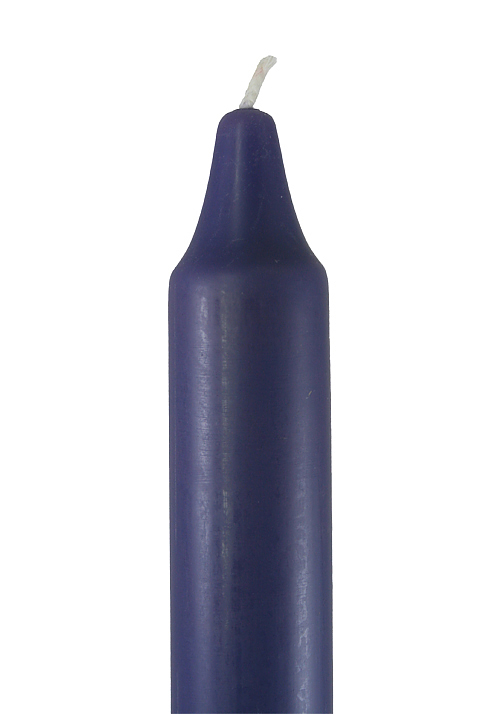 15" x 1 1/18" Purple Advent Candle Plain - Single