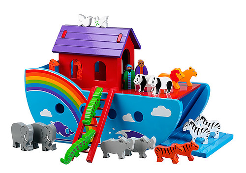 Large Rainbow Noah's Ark