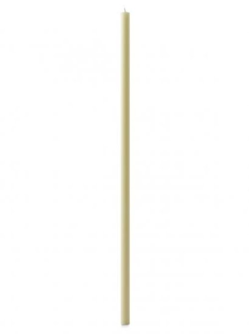 24" x 1" Church Candles with Beeswax - Pack of 12