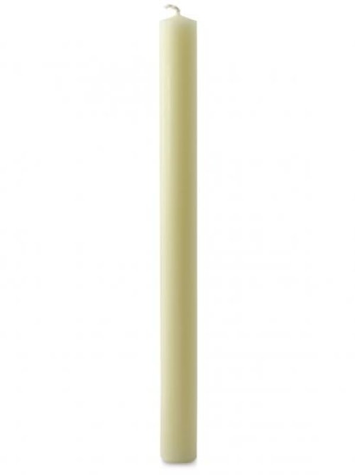 9" x 1 1/4" Church Candles with Beeswax - Pack of 12