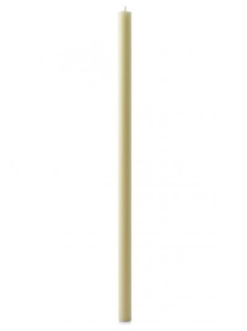 24" x 1 1/4" Church Candles with Beeswax - Pack of 6