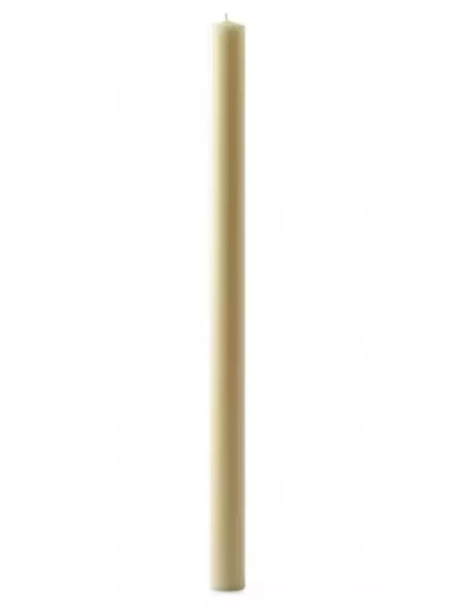 30" x 2 1/4" Church Candle with Beeswax Paschal Candle - Single