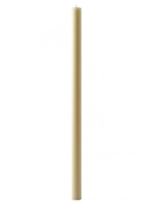 36" x 2 1/4" Church Candle with Beeswax Paschal Candle - Single