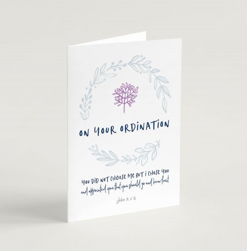 On Your Ordination Greeting Card