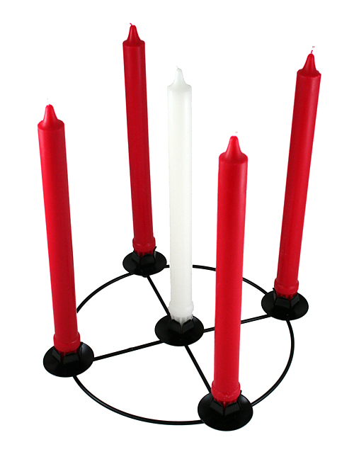 12" x 1" Advent Candles with 10" Frame