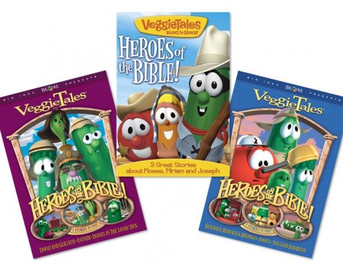 Veggie Tales Heroes of the Bible Value Pack