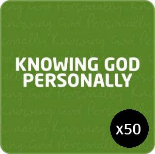 50 x Knowing God Personally Tracts