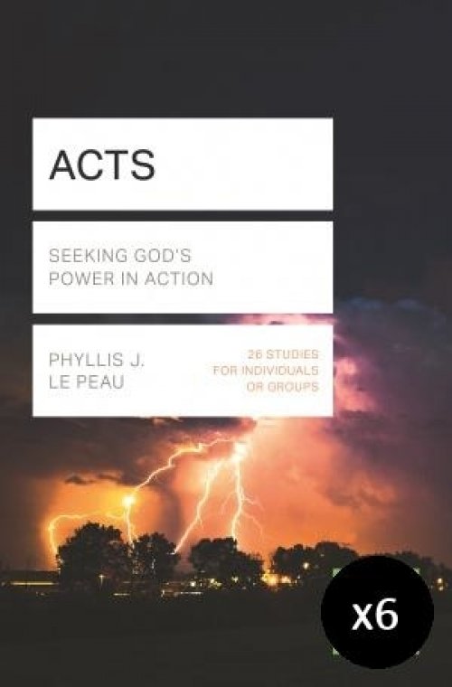 Lifebuilder Bible Study Acts Pack of 6