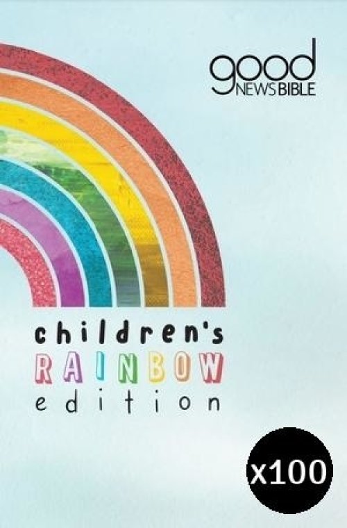 Children's Rainbow Good News Bible Pack of 100