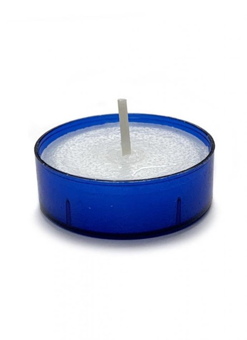 Blue Polycarbonate 2 hr Tea Lights - Pack of 1000