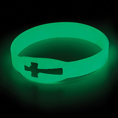 Glow in the Dark Silicone Bracelet