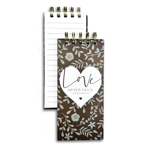 Love Never Fails Notepad