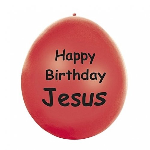 10 Happy Birthday Jesus Balloons