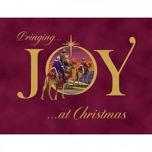 Joy 6 Gift Wrap & 6 Tags