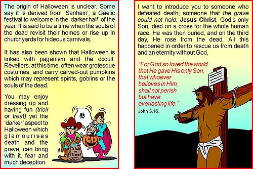 50 x Halloween (All Hallows Eve) Tracts