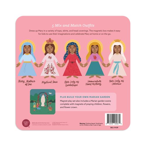 Mary Dress Up Magnet Playset