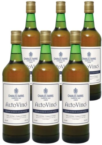 Pack of 6 Altar Wine - Med Rich Amber - Charles Farris