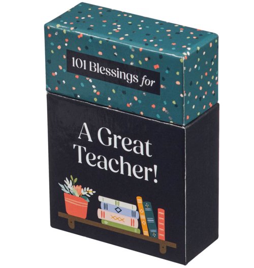 Box of Blessings For A Great Teacher