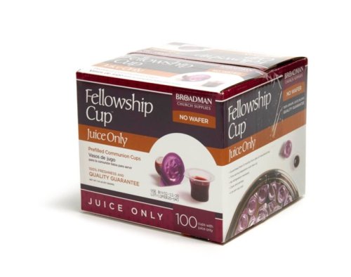 Fellowship Cup Juice Only Box Of 100