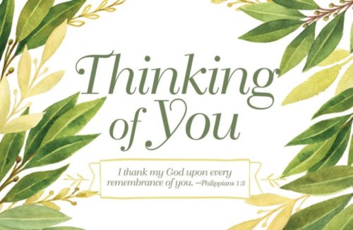 General Worship Postcard: Thinking of You (Package of 25)