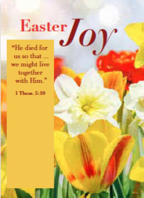 Easter Mini Cards: Easter Joy (Pack of 4)